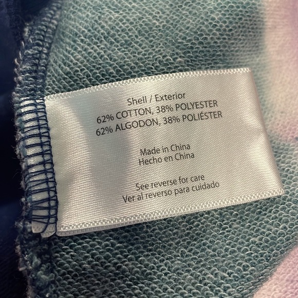 {WildFox} Hadley Tie Dye Women’s Sweatshirt/Hoodie NWT XS (Joggers available) - Picture 9 of 14